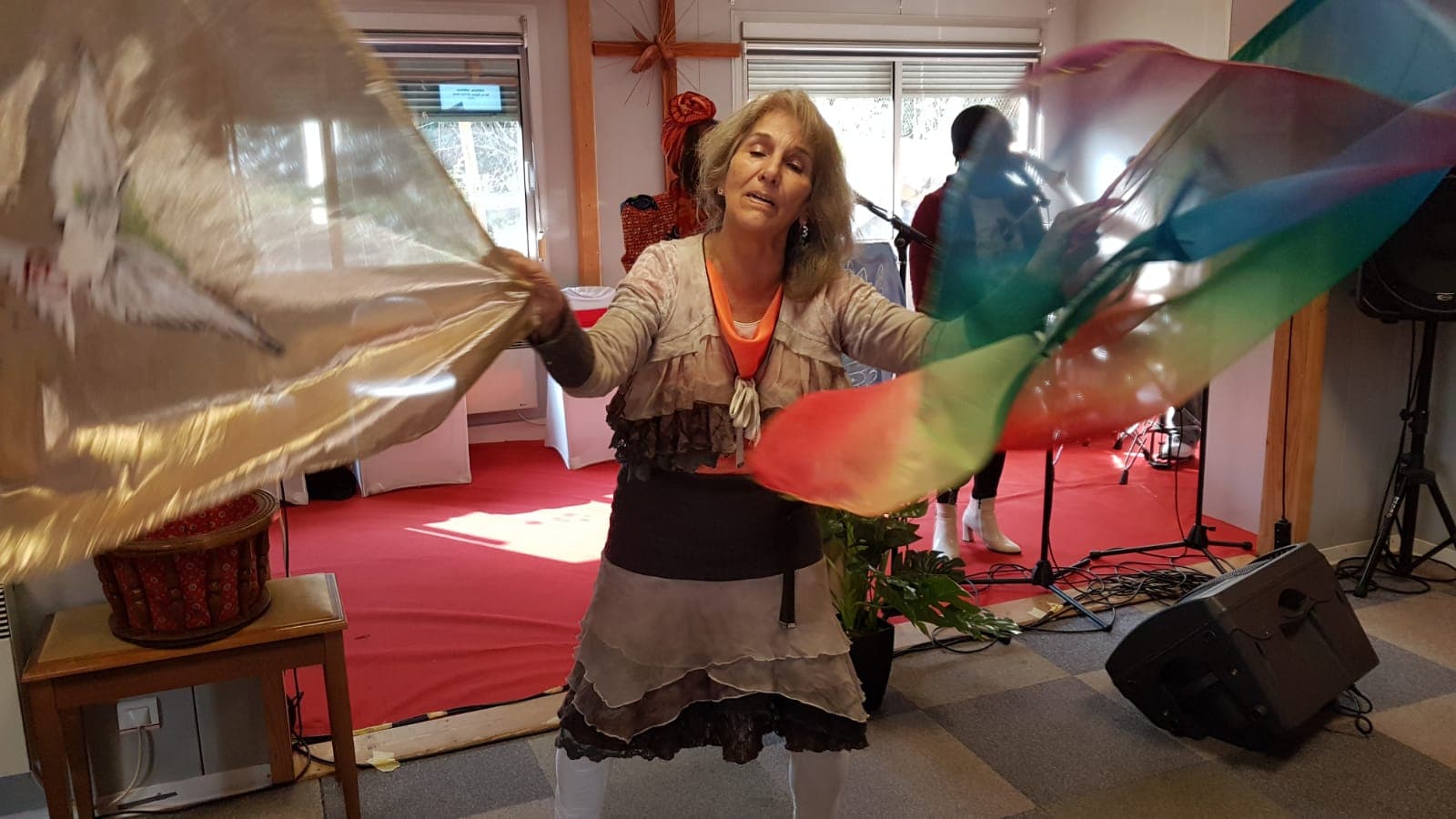 Temps de louange lors d'une rencontre en Alsace